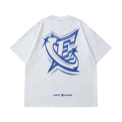 CHOIZE OVERSIZED T-SHIRT T-Shirt Choze Clothing WHITE XS 