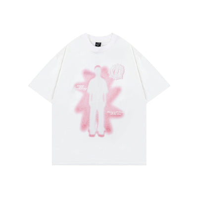 EASY BUILDING OVERSIZED T-SHIRT T-Shirt Choze Clothing WHITE XS 